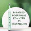 Szónikus elektromos fogkefe extra fejekkel - Zöld