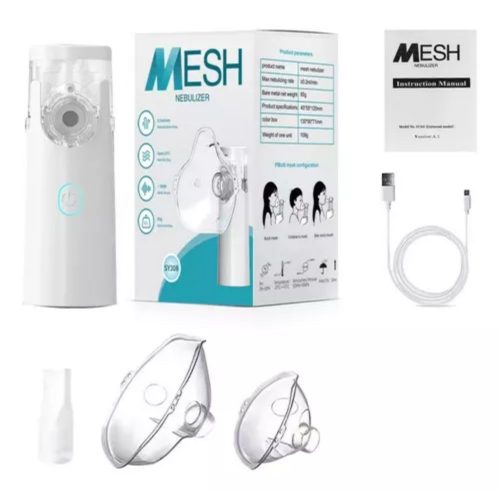 Mesh Inhalátor Háromféle Maszkkal - Fehér - SY308