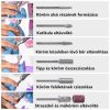 Nail Master Körömcsiszológép - Fényes Kék