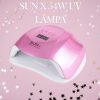 Sun X UV/LED műkörmös lámpa - Shiny pink