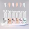 M+ beauty Rubber base coat - 001 Fehér 