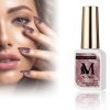 M+ beauty Broken Diamond UV gél lakk - 001 Sötétrózsaszín