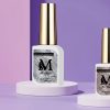 M+ beauty Broken Diamond UV gél lakk - 003 Holografikus ezüst