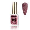 M+ beauty Broken Diamond UV gél lakk - 004 Bordó