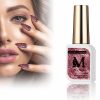 M+ beauty Broken Diamond UV gél lakk - 004 Bordó