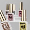 M+ beauty Broken Diamond UV gél lakk - 004 Bordó