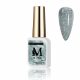 M+ beauty Broken Diamond UV gél lakk - 007 Kékes ezüst