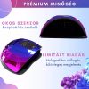 Ombre D9 Shiny UV/LED műkörmös lámpa szett Nail Master csiszológéppel