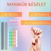 Körömdíszítő szett - TZ4 - SUN X5 MAX UV/LED lámpával