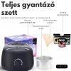 Wax 100 gyantázó szett - 300 g gyantával és 10 db spatulával - Fekete