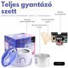 Wax 100 gyantázó szett - 300 g gyantával és 10 db spatulával - Fehér