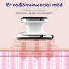 Rádiófrekvenciás és fényterápiás karcsúsító és bőrregeneráló készülék - Fehér