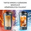 Coffee utazó termosz bögre - 510 ml - szürke