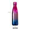 Metalic Ombre duplafalú termosz 500 ml - Lila-kék