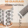 Forgatható fűszertartó, kör, 16 db-os - Fa