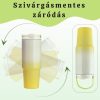 Színátmenetes thumbler, utazópohár 820 ml - Fehér/sárga