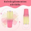 Színátmenetes thumbler, utazópohár 820 ml - Sárga/pink