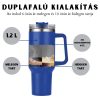 Nagy méretű thumbler pohár - 1200 ml - Sötétkék