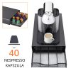 Oasiswj Fém Kapszulatartó Állvány 40 db Nespresso Kávékapszulához