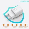 Joyroom Hálózati Gyorstöltő L-QP303, 1xUSB-1xUSB-C, 30W - Fehér