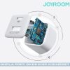 Joyroom Hálózati Gyorstöltő L-QP303, 1xUSB-1xUSB-C, 30W - Fehér