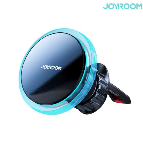 Joyroom JR-ZS291 Magsafe telefontartó és vezeték nélküli töltő - Fekete/Kék 