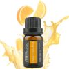 RetroFlame Láng hatású aromaterápiás párásító 250 ml - Fekete - Essential 3 részes illóolaj szett