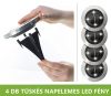 4 db BELL HOWELL Napelemes LED lámpa - fehér fény